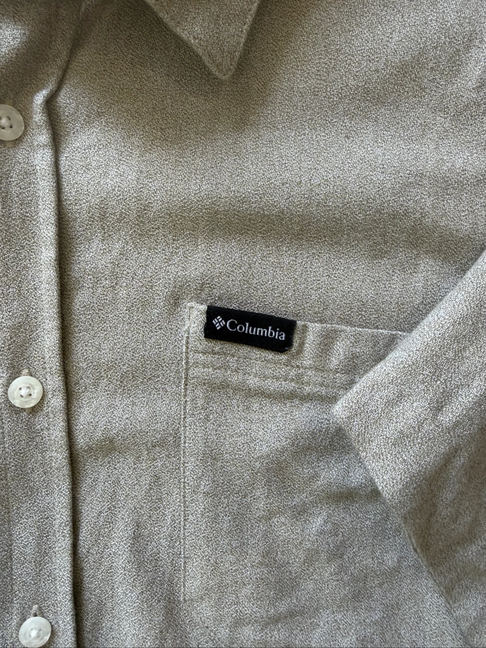 COLUMBIA hemd met korte mouwen grijs gemêleerd – maat XL – photo 4